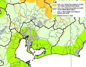 核ごみ適地マップ