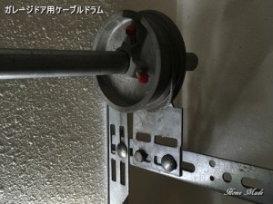 ガレージドア用ケーブルドラム