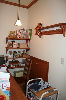 Housework space beside the kitchen