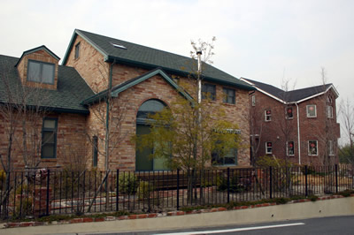 Brick cladding houses